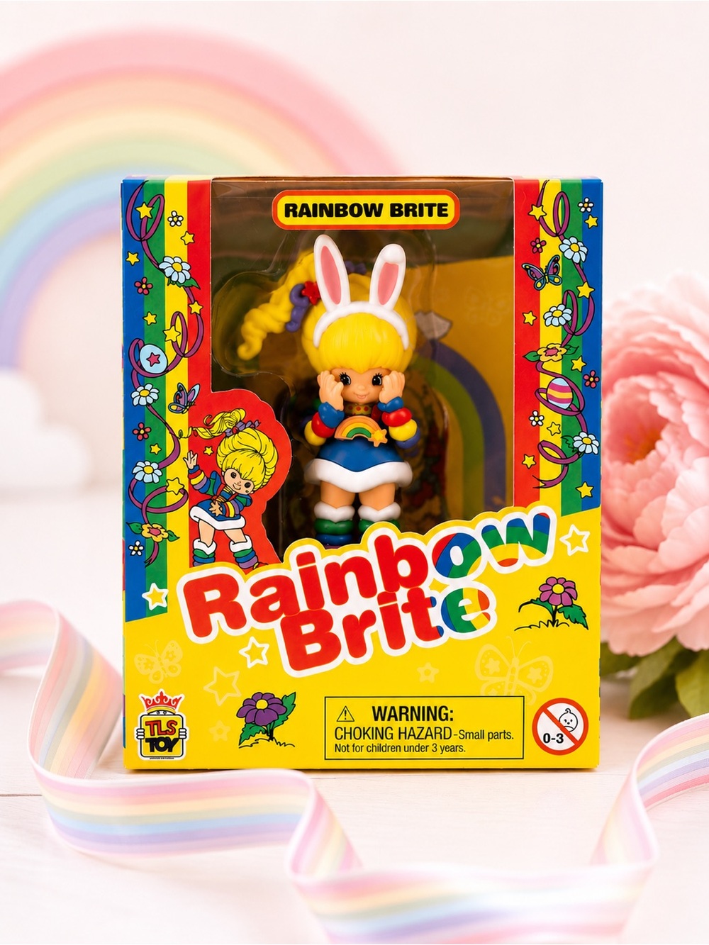 Rainbow Brite Bunny Ears Collectible Figure NIB The Loyal Subjects TLS Toy 🌈